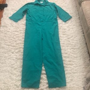 VINTAGE Turquoise Jumpsuit